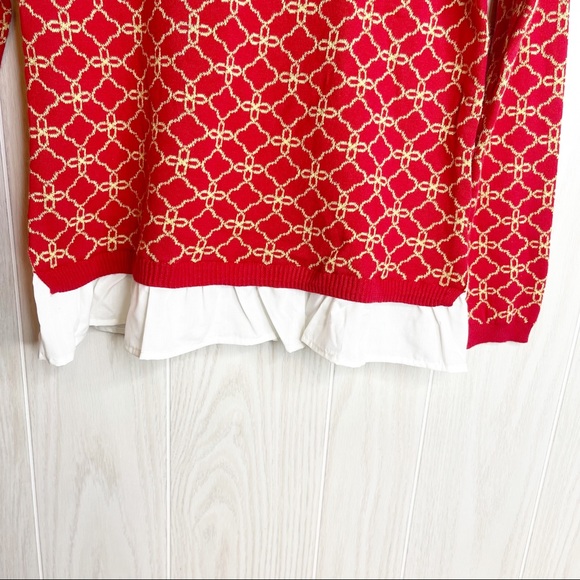 NWT Crown & Ivy Kids XL Holiday Sweater - Picture 5 of 7